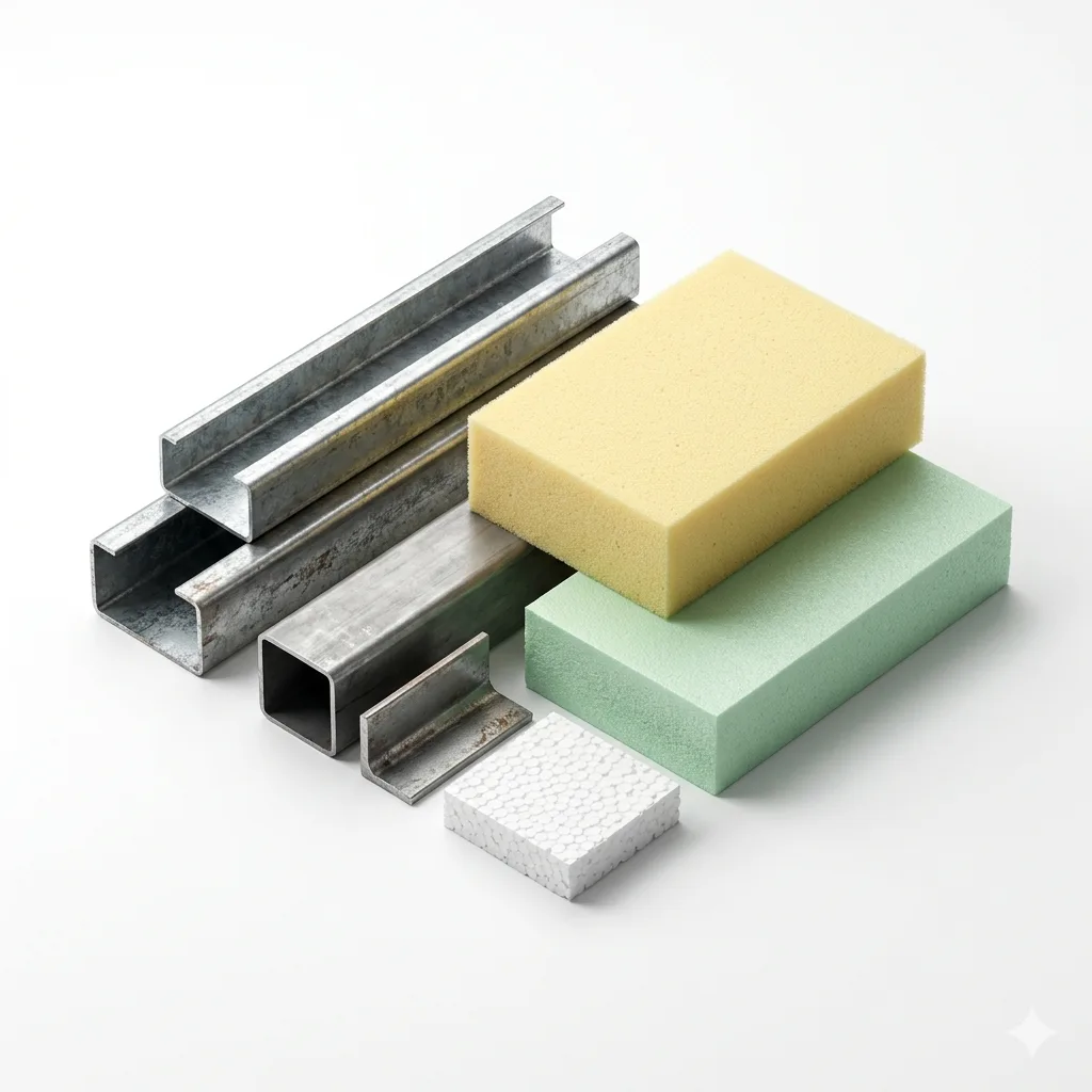 Endüstriyel Yapı Malzemeleri