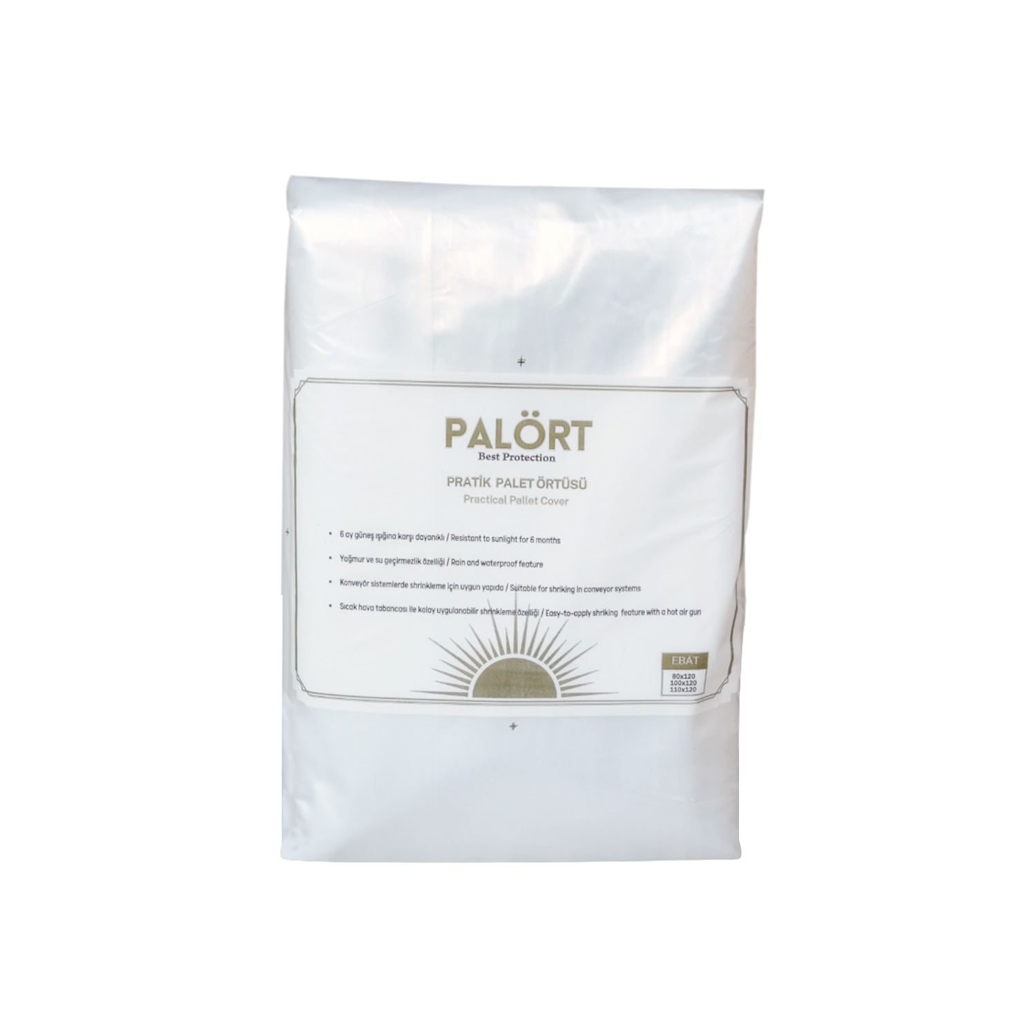 Palet Örtüsü (Shrink) – 5’li Paket Dayanıklı Koruma