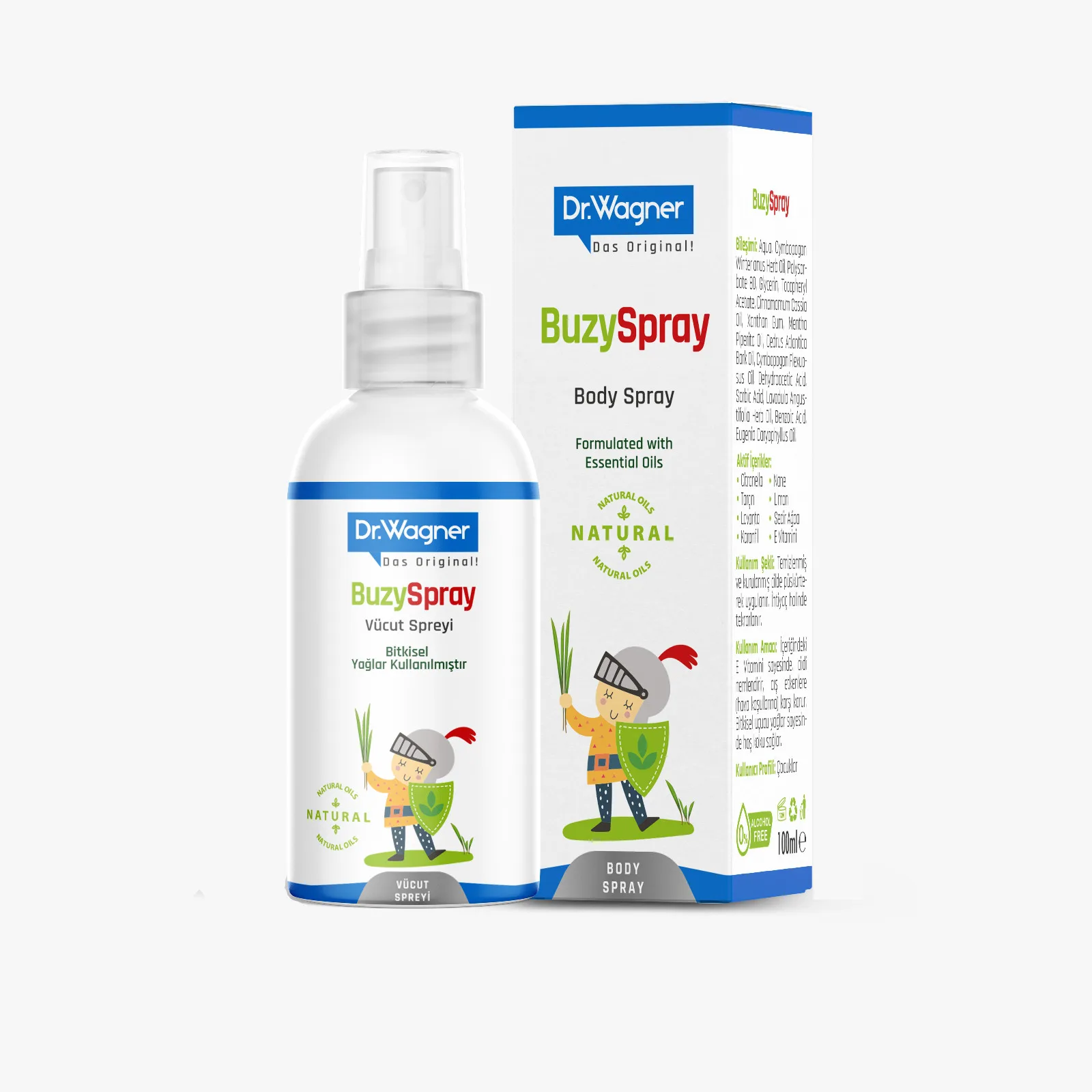 Dr.Wagner Sivrisinek Ve Kene Kovucu Bitkisel Tüm Vücut Için Sprey 100 Ml.